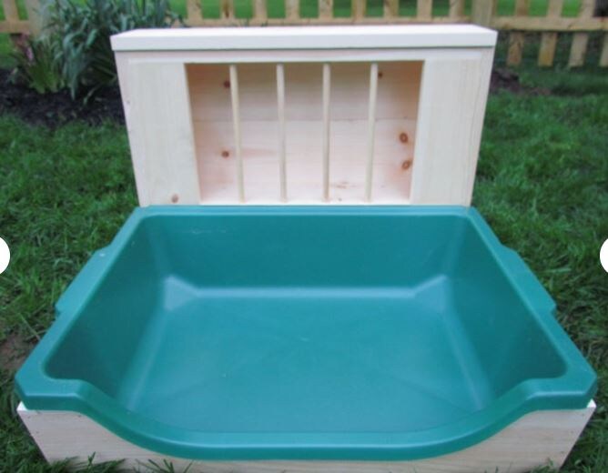 Large EZ Entry - Hop Box: Rabbit Bunny and Litter Pan Combo ...