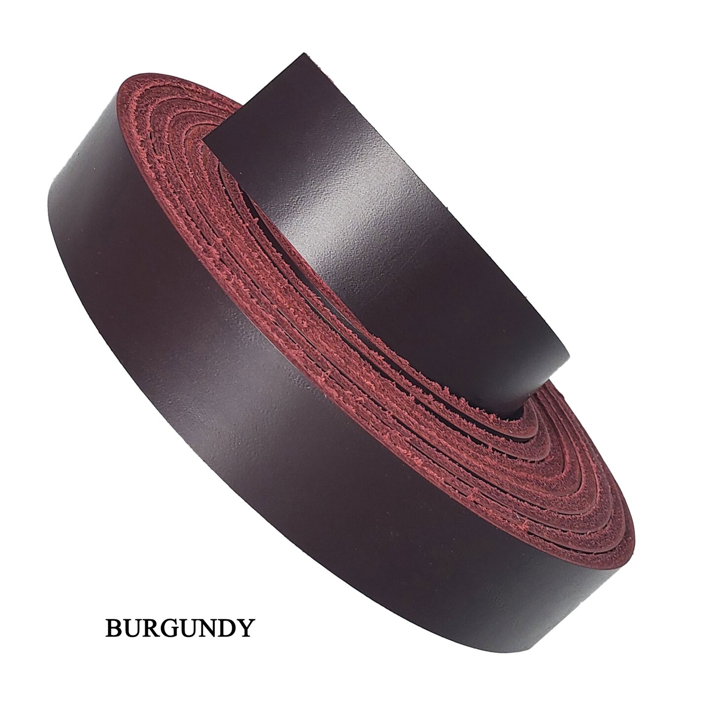 3/4 Inch Leather Strips Latigo 6-7oz (2.4 - 2.8 mm) up to 96" Long - Belts - Collars - Leashes - Purse Straps - Guitar Straps - Hat Bands