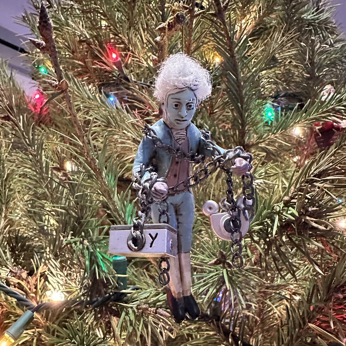 Tree Buddees A Christmas Carol Ghost of Jacob Marley Ornament - Scrooge&#x27;s Partner