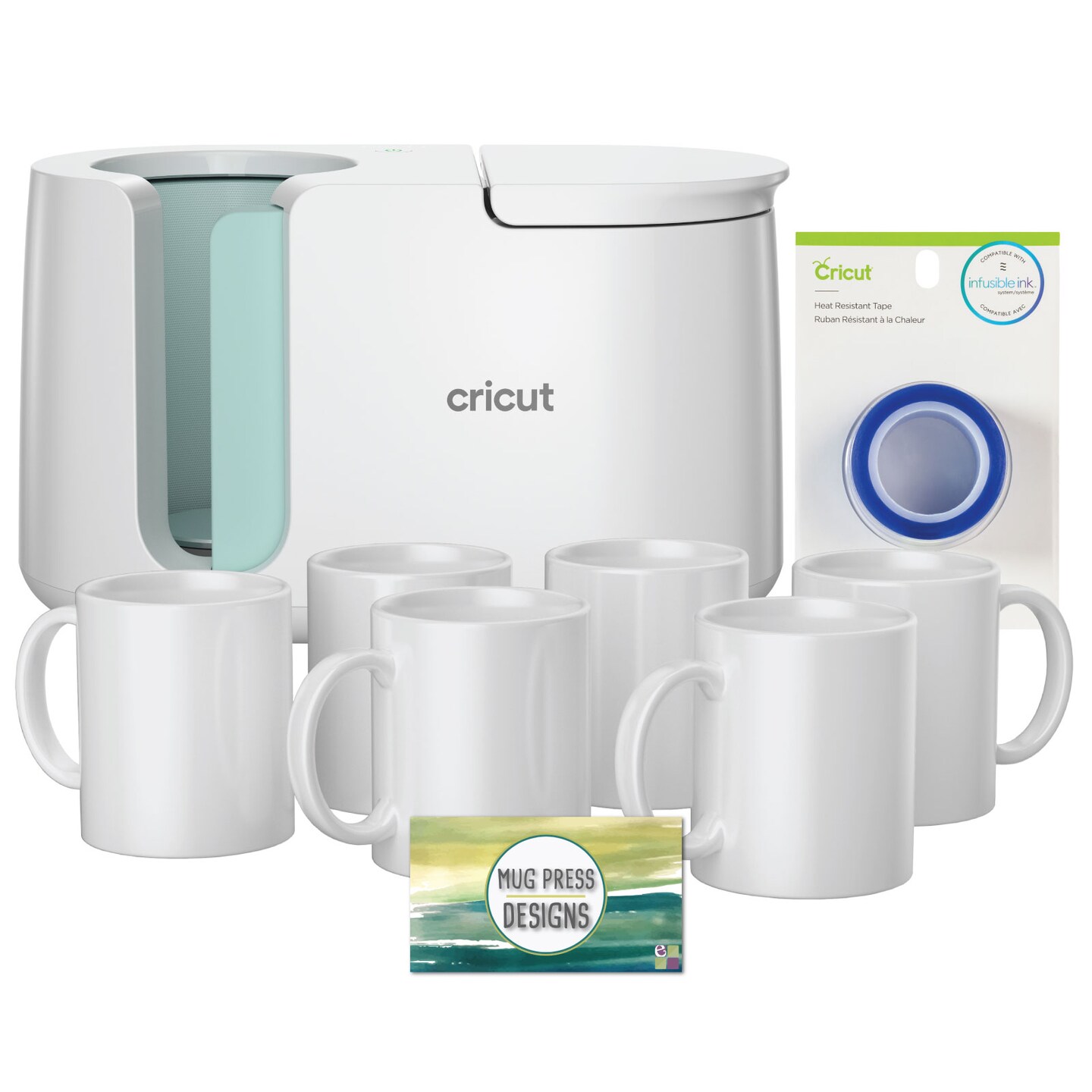 Cricut Blank Mug, Ceramic-Coated, Dishwasher & Microwave Safe Mug to  Decorate, Cricut Mug Press & Infusible Ink Compatible,12 Oz Sublimation  Mug