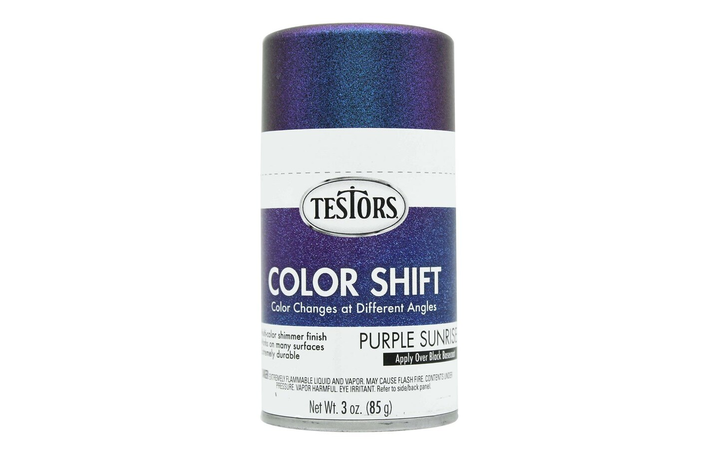 Testors Color Shift Spray Paint 3oz Gloss PrplSnrs