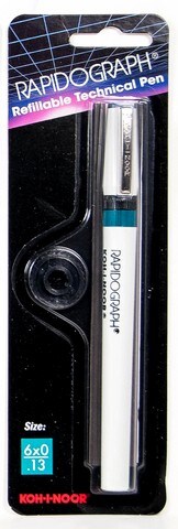 RAPIDOGRAPH PEN 6X0 .13MM