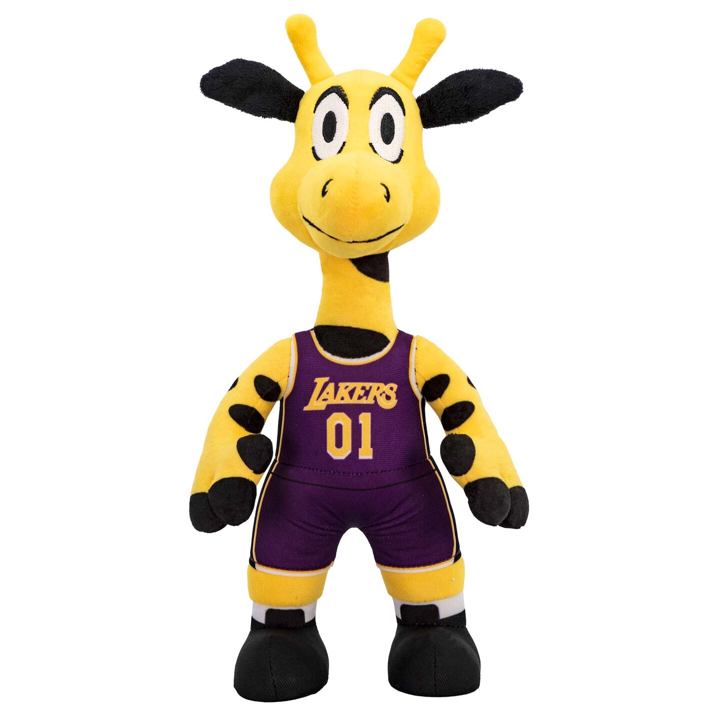 Bleacher Creatures Los Angeles Lakers Giraffe 10&#x22; Mascot Plush Figure