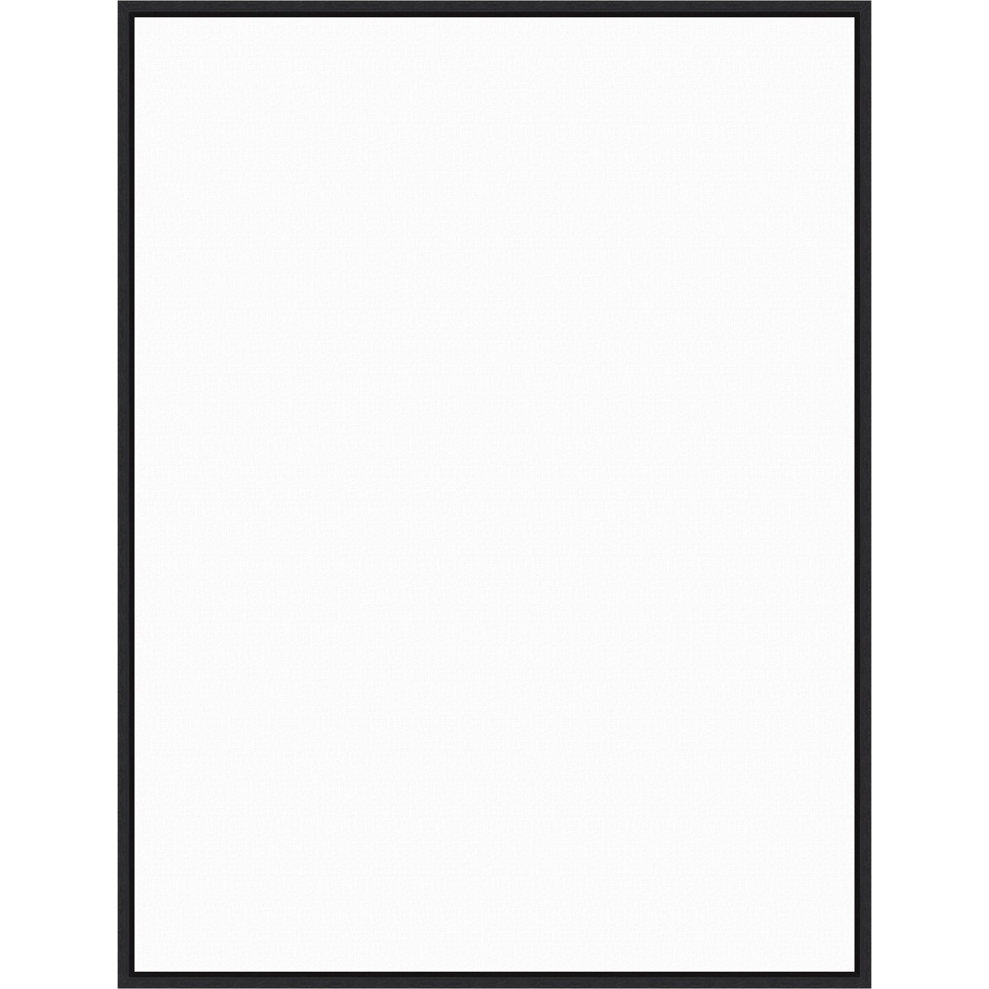 Framed Blank White Canvas for DIY Artwork, Crafts and Painting