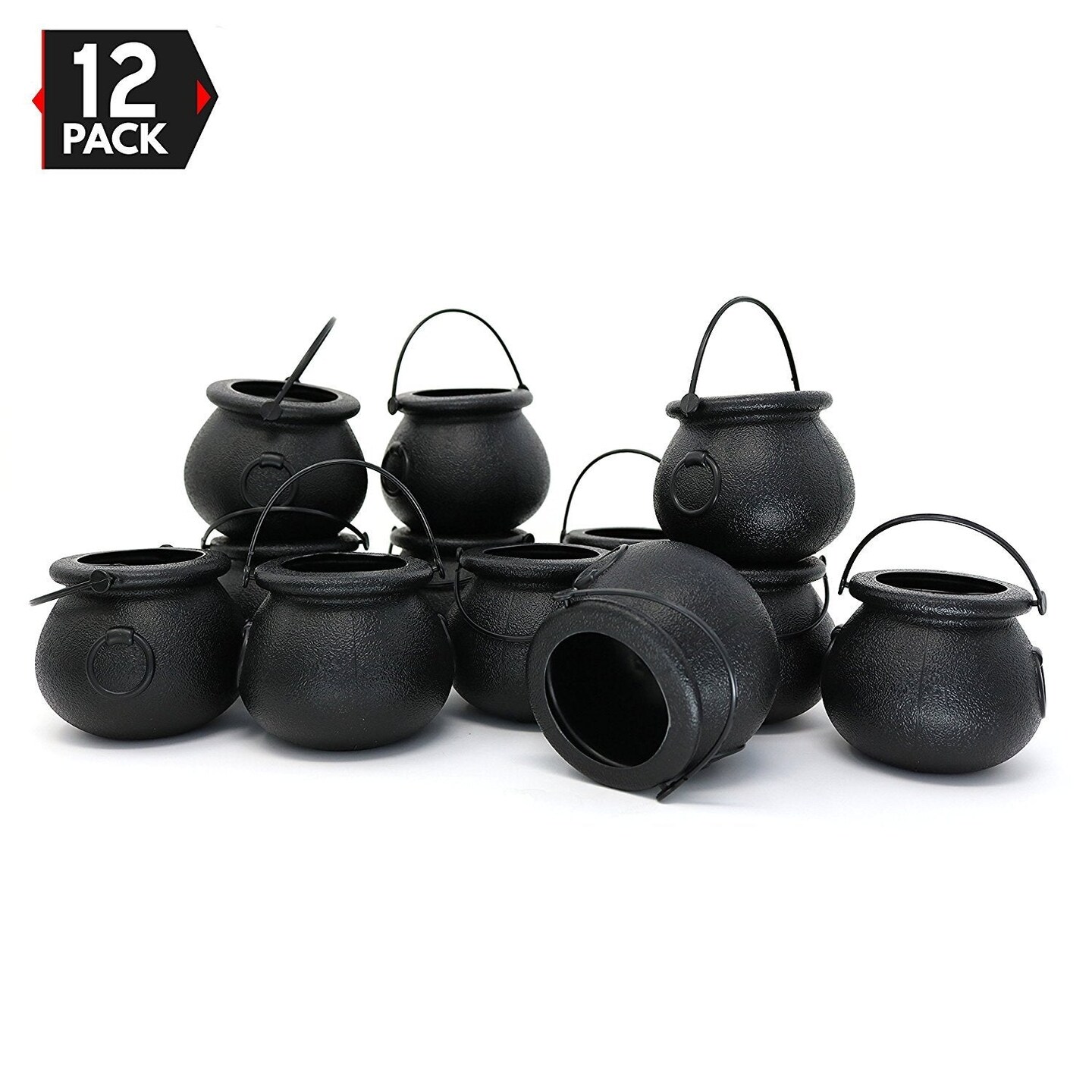 Big Mo’s Toys Candy Cauldron Kettles - 1 Dozen Party Decoration Supplies