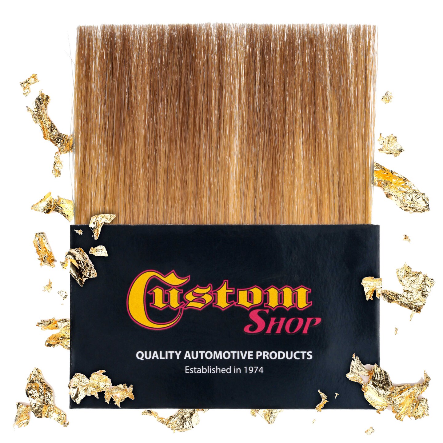 Custom Shop Gilders Tip Brush for Loose Gold Leaf Artwork, Sign Lettering, Gilded Picture Frame