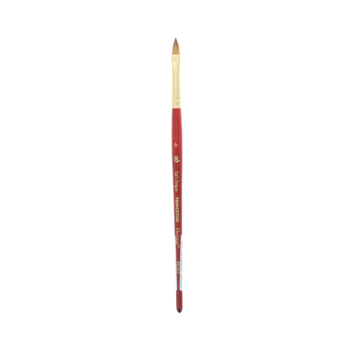 Princeton Brush Heritage Synthetic Sable Watercolor & Acrylic Brush, Cat's  To