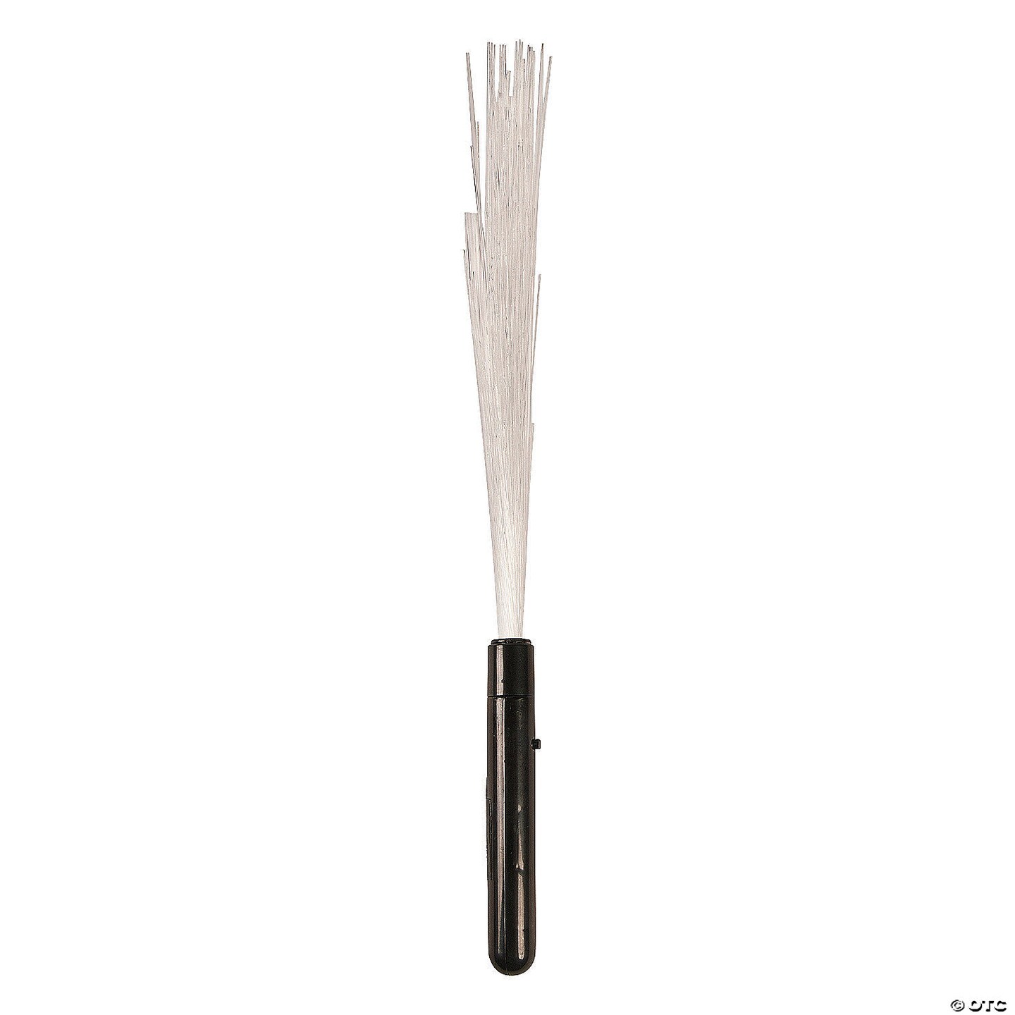 15&#x22; Plastic Light Up Rainbow-Colors Fiber Optic Wands - 12 Pc.