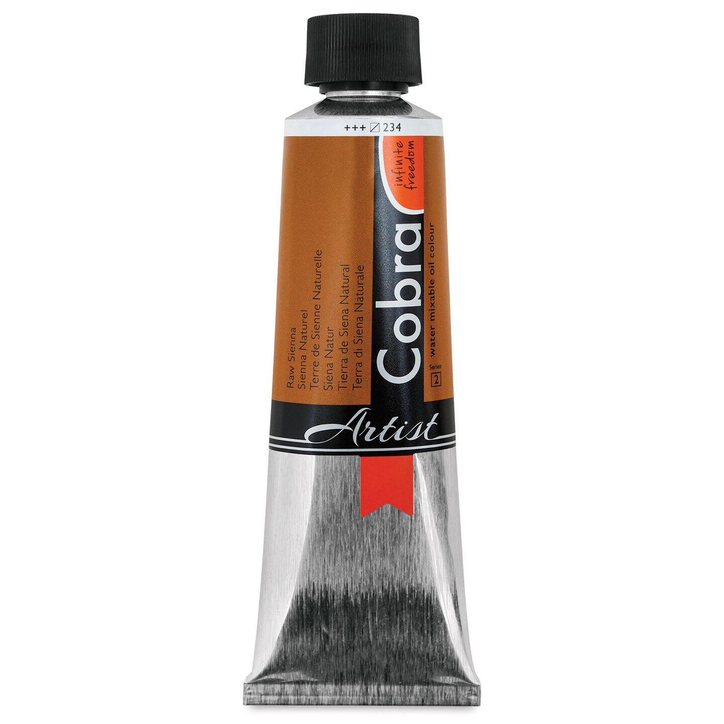 Cobra Artist Water Mixable Oil Paint - Raw Sienna, 150 ml tube | Michaels