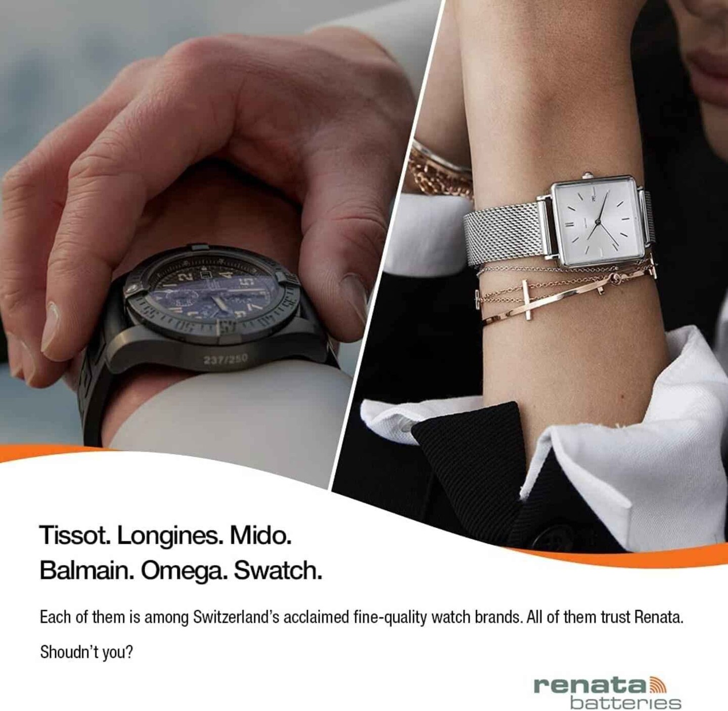 10 Renata Watch Batteries: 379 (Sr521Sw)