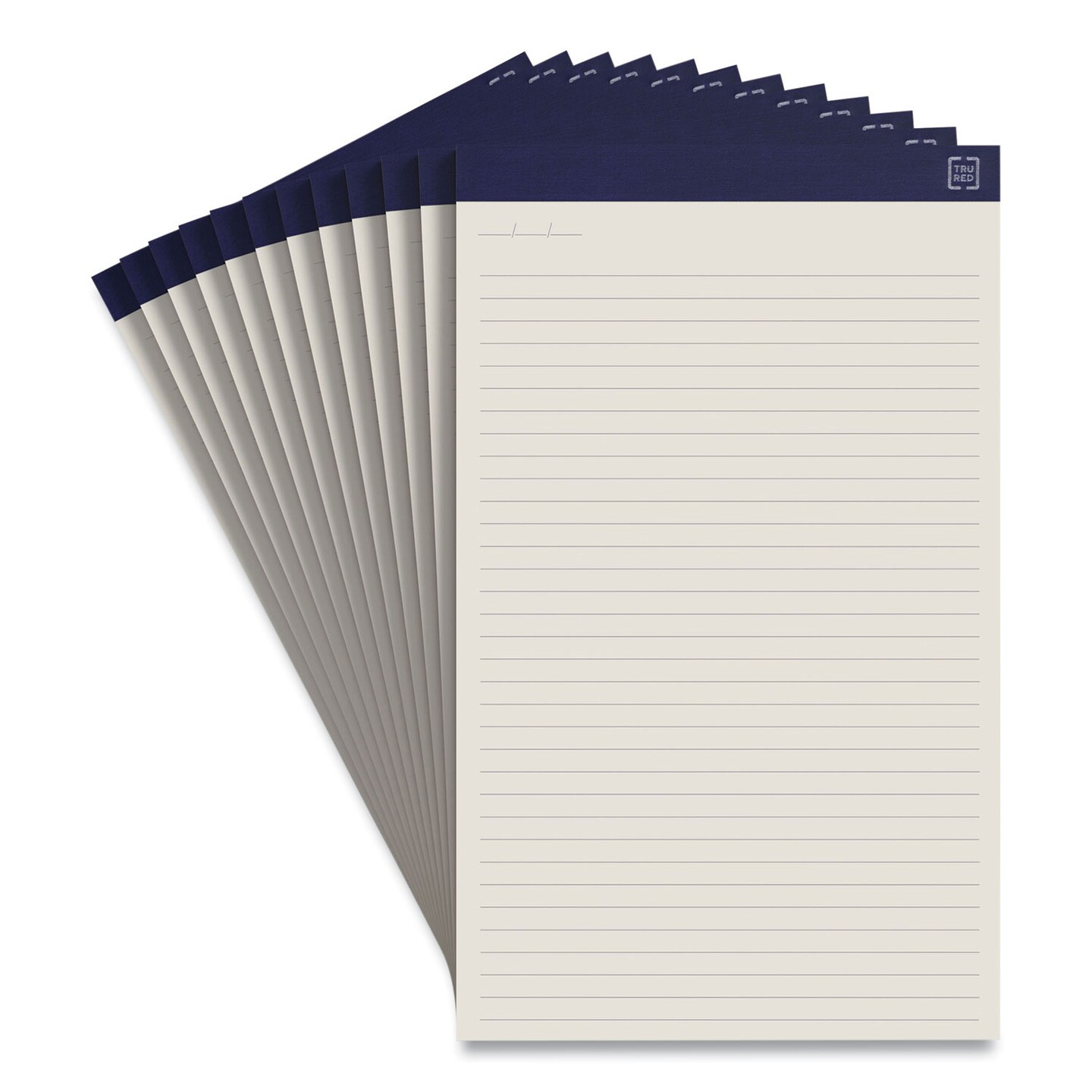 Notepads, Wide/Legal Rule, 50 Ivory 8.5 x 14 Sheets, 12/Pack Notepads, Wide/Legal Rule, 50 Ivory 8.5 x 14 Sheets, 12/Pack