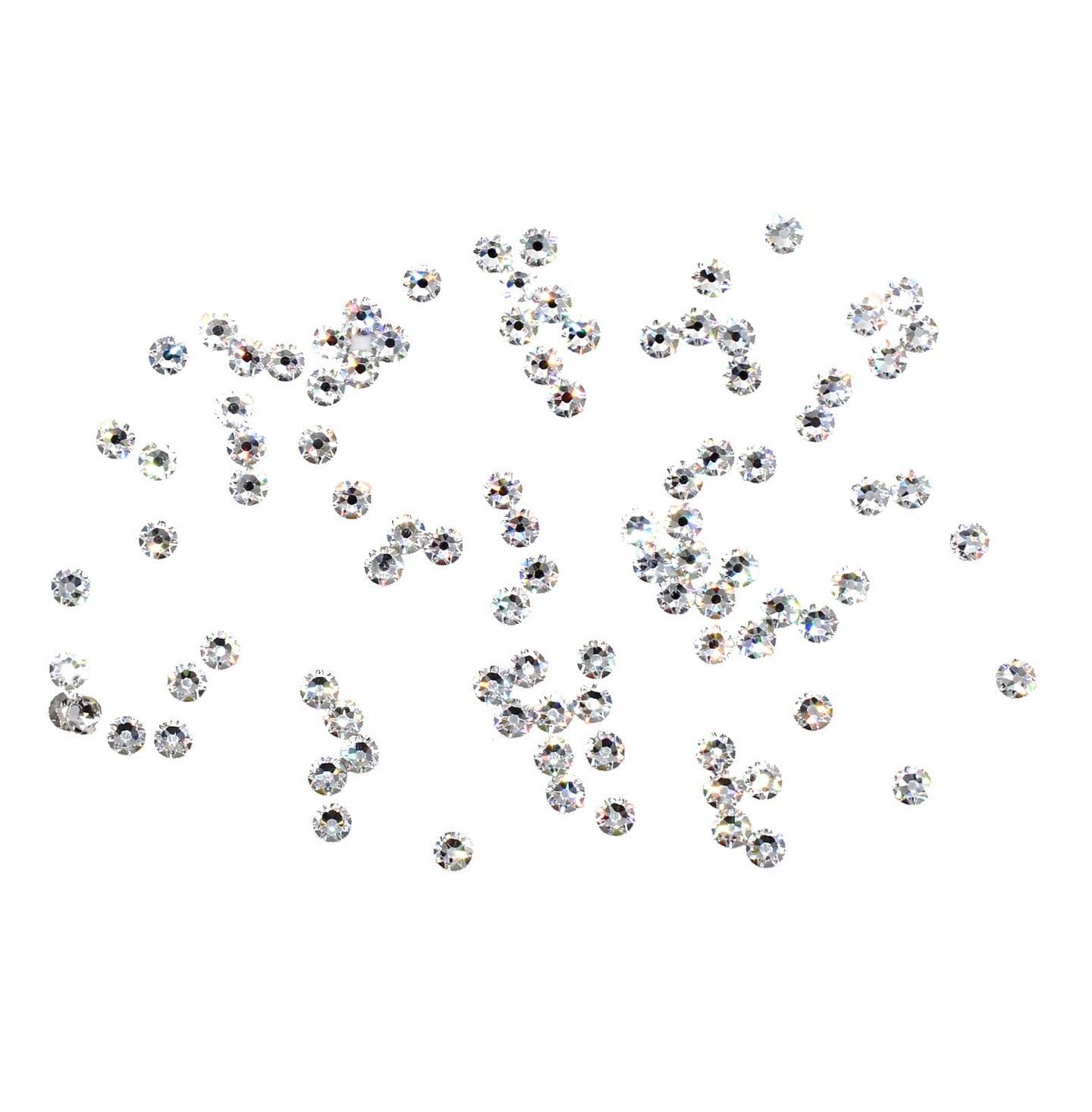 Preciosa Viva Crystal Rhinestones - No Hot-Fix Flatback - SS20 (5mm) - 144 Pieces
