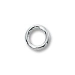 Sterling Silver 4mm 21 gauge Soldered Closed Jump Rings