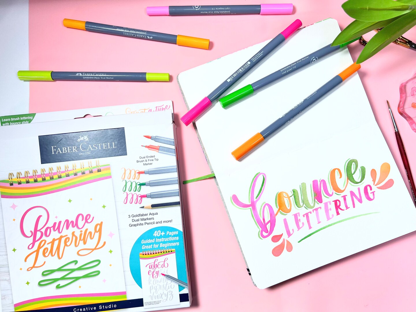 Bounce Lettering Kit with Faber-Castell® | Classes | Michaels