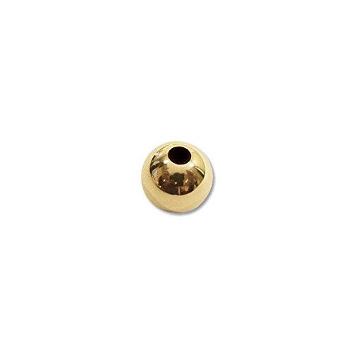 5mm 14 Karat Yellow Gold Round Bead