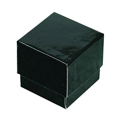 Square Ring Box - Black (Case of 100)