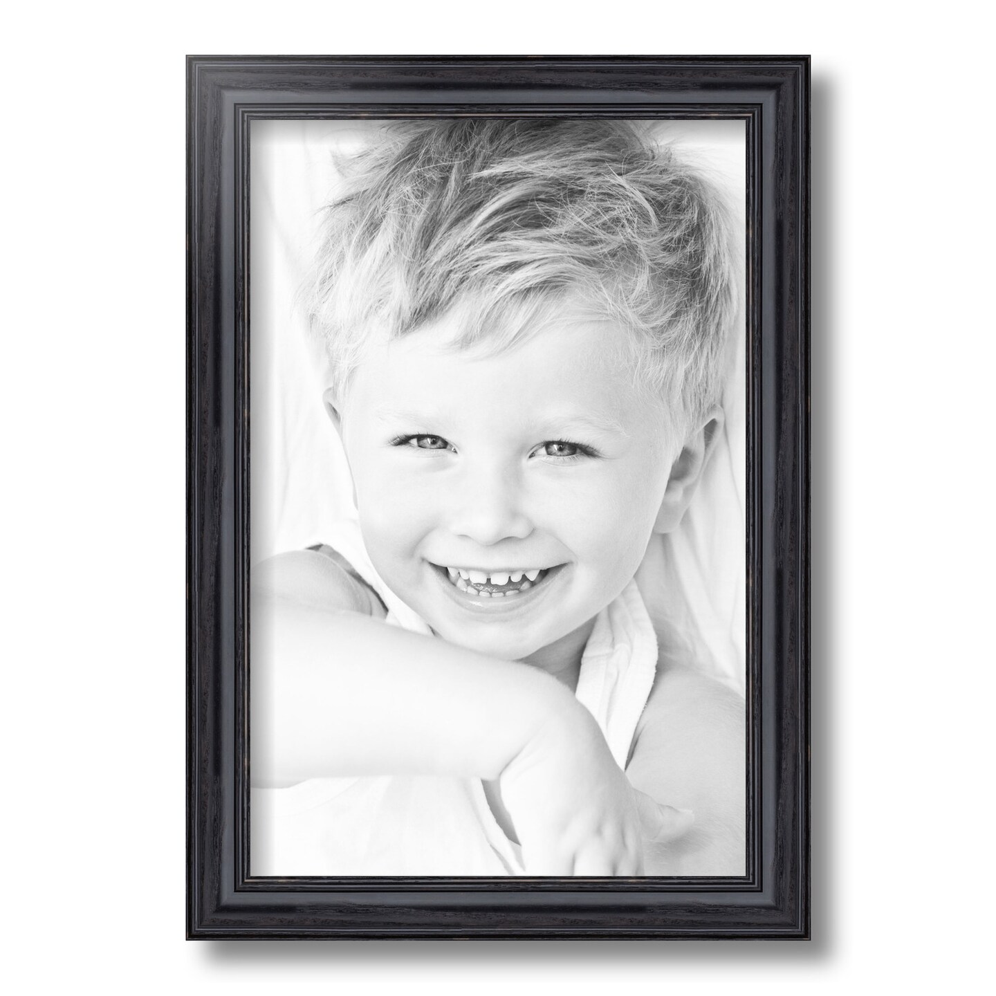 ArtToFrames 10x15 Inch Picture Frame, This 1.25 Inch Custom Wood Poster Frame is Available in Multiple Colors, Great for Your Art or Photos - Comes with Regular Glass and  Foam Backing 3/16 inch (V-59504-10x15)