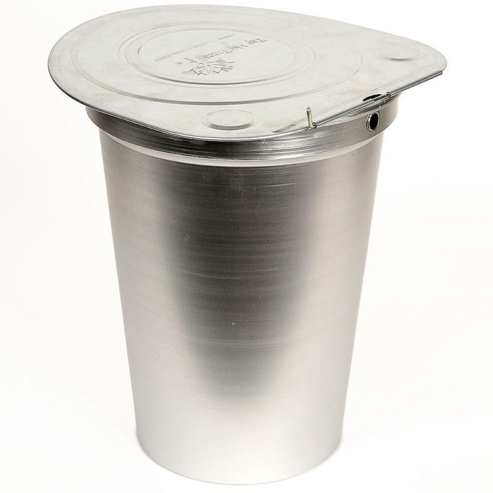 Sap Bucket with Lid for Maple Sugaring (Aluminum)