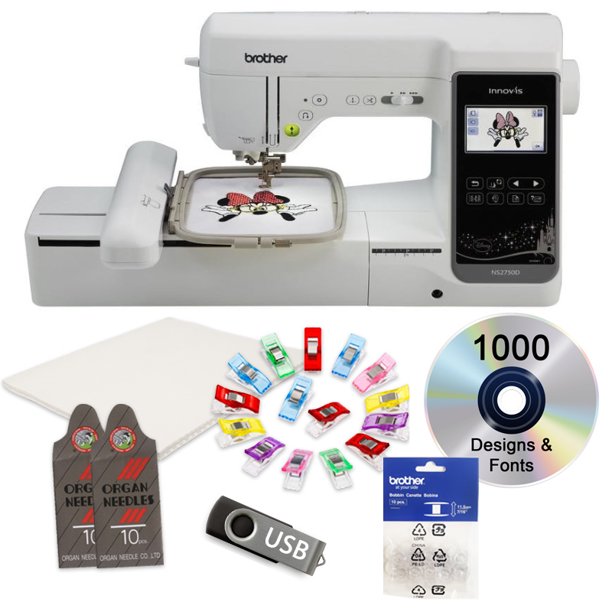 Brother Innov-is NS2750D Sewing and Embroidery Machine 7x5 With $199 Bonus Bundle