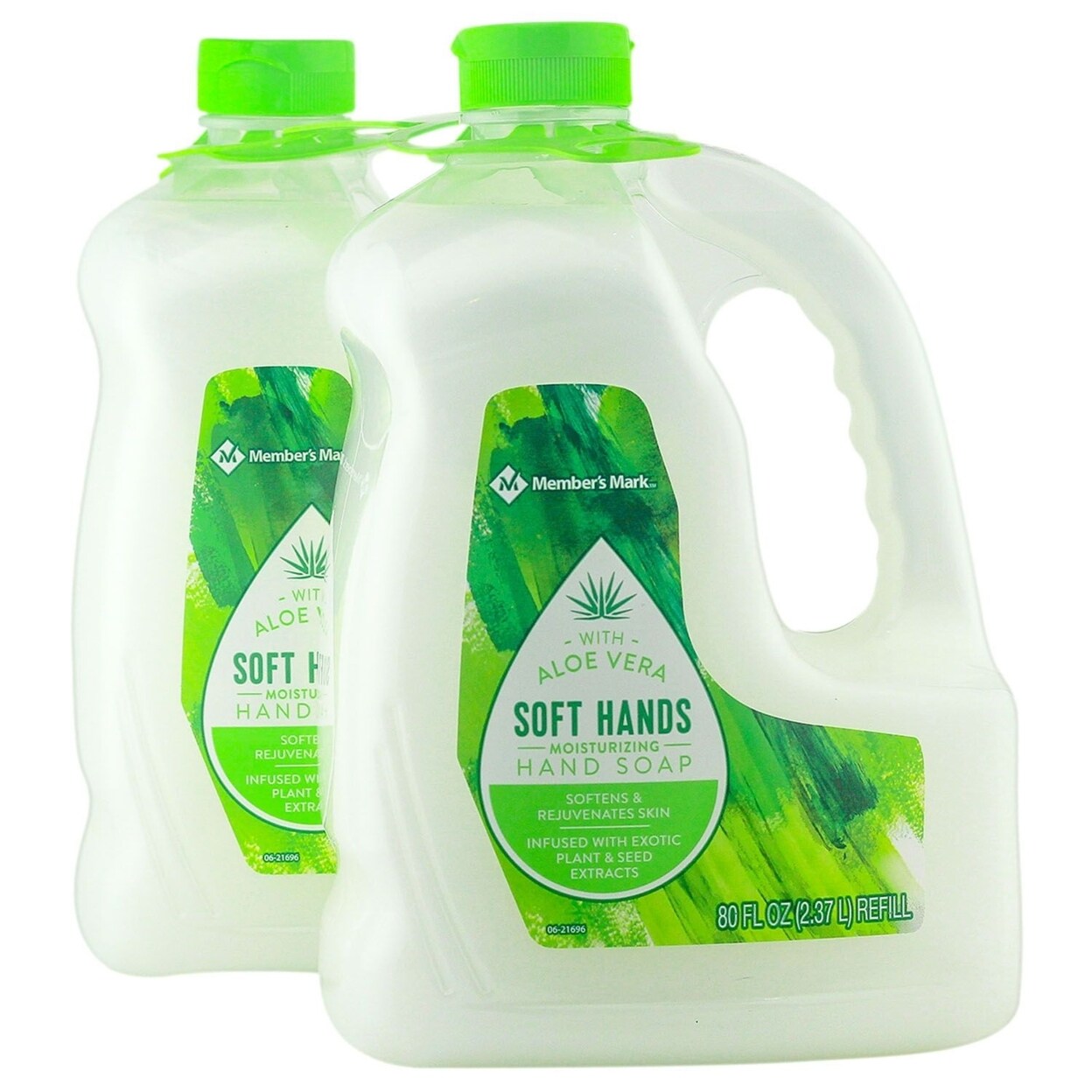 Member's Mark Members Mark Moisturizing Hand Soap Refill, Aloe Vera (80 Fluid Ounce, 2 Pack)