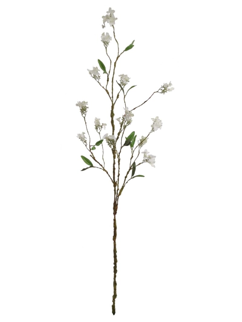 42" White Wildflower Sprays (Box of 12) - Lifelike Artificial Flowers, Ideal for Bouquets, Events & Home Decor - Elegant Year-Round Decoration, Floral Home by Artificial Flowers