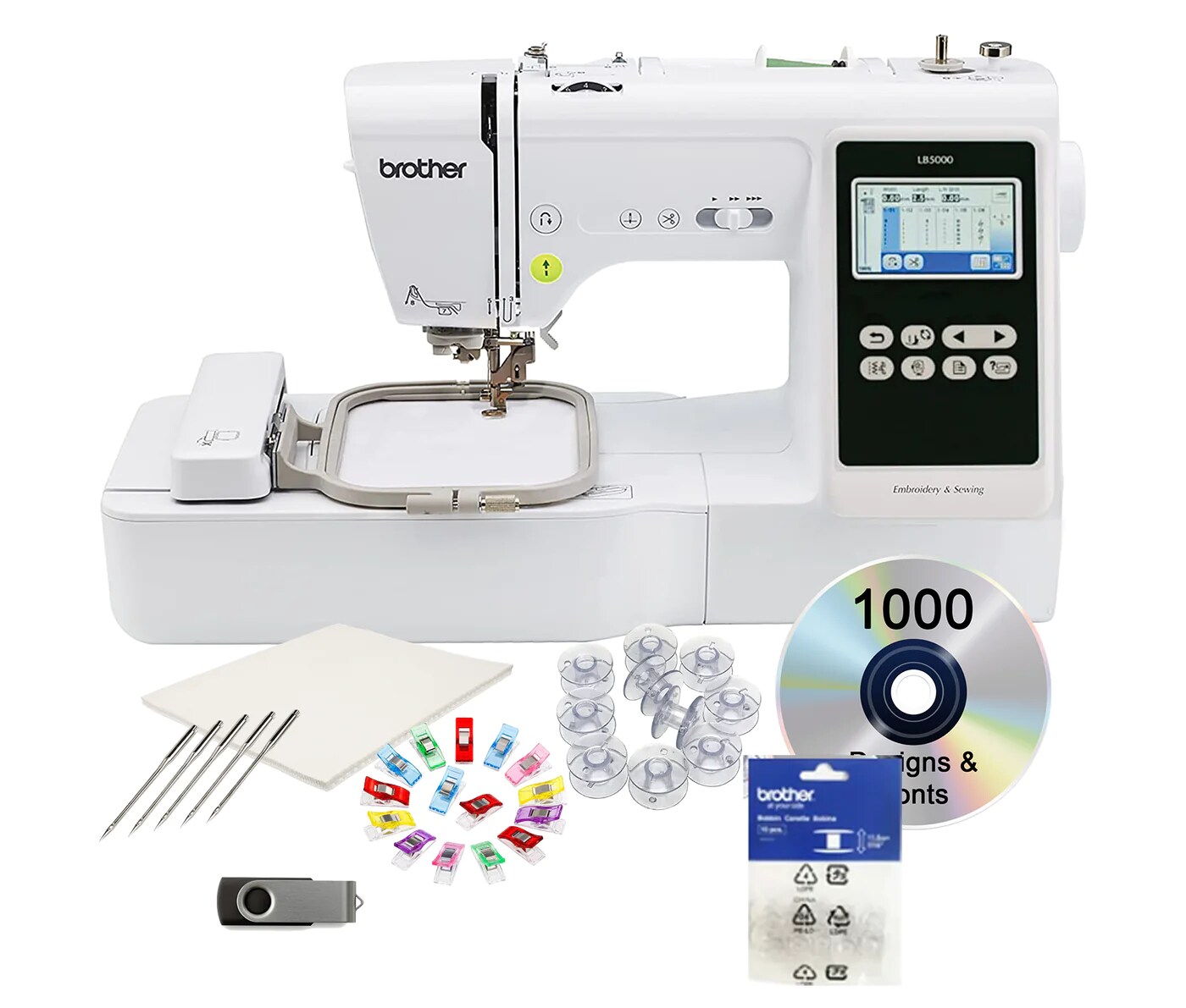 Brother LB5000 Sewing & Embroidery Machine - Sewing & Vacuum Authority