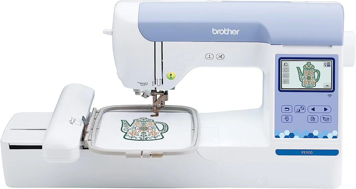 Brother PE900 Embroidery Machine 7x5 With SABESBLUE Software and $199 Bonus Bundle