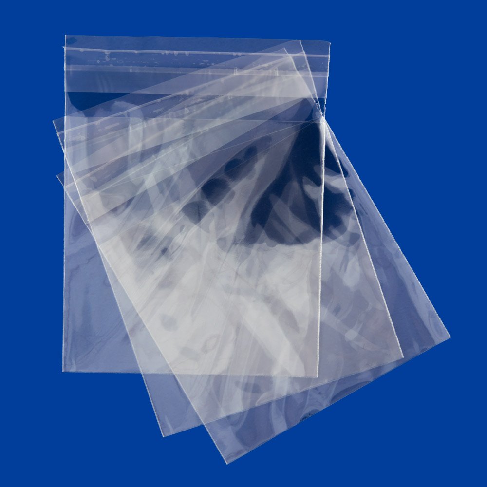 Resealable Polypropylene Bags 3 X 3 (OPP Bags) (Package of 100)