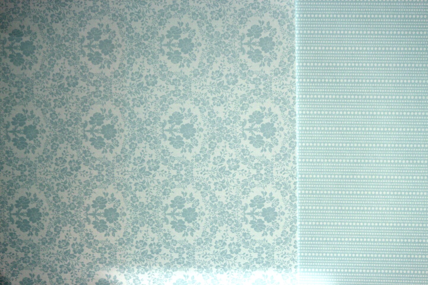 First Edition Paper Pretty Posy 12 x 12 Lt. Blue Wallpaper Doublesided Cardstock Paper Michaels