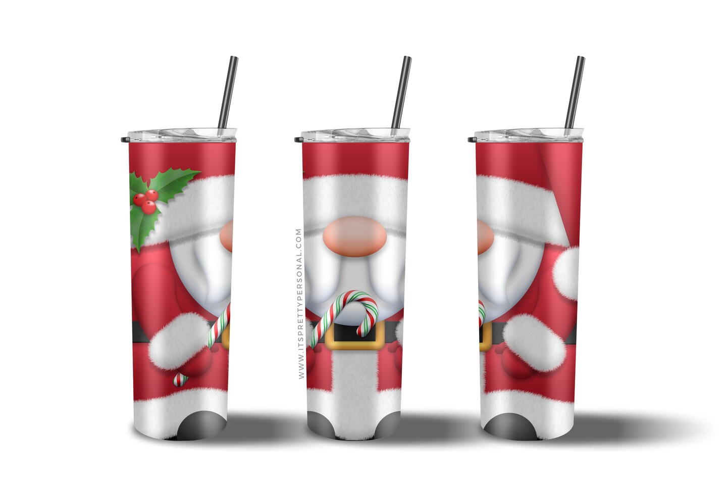 #533 CLEAR Hanging With My Gnomies- 9.4" x 8" Pattern Vinyl Wrap