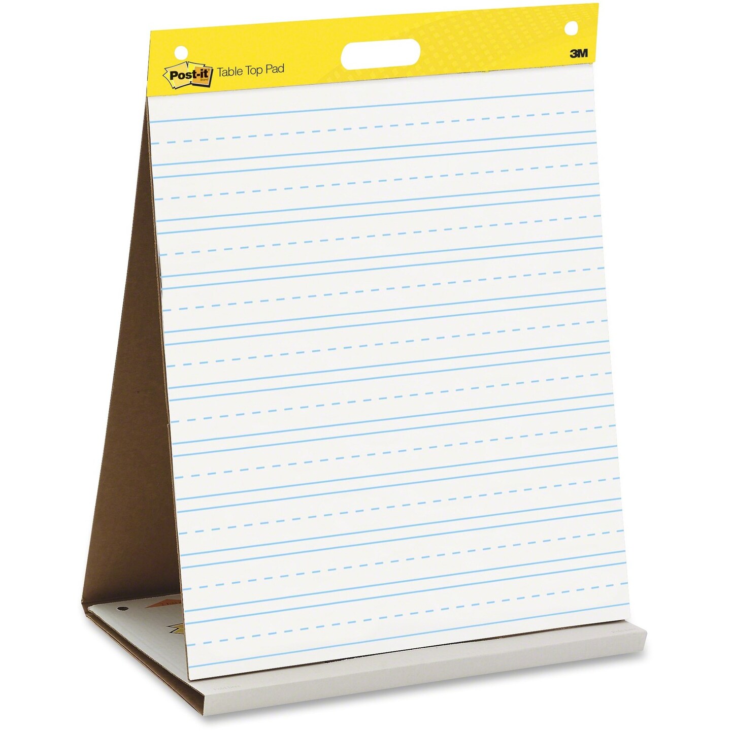 Postit SelfStick Tabletop Easel Pad with Command Strips Presentation