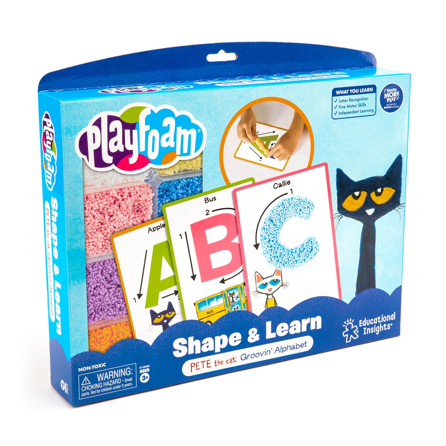 Playfoam Shape &#x26; Learn Pete the Cat Groovin&#x27; Alphabet