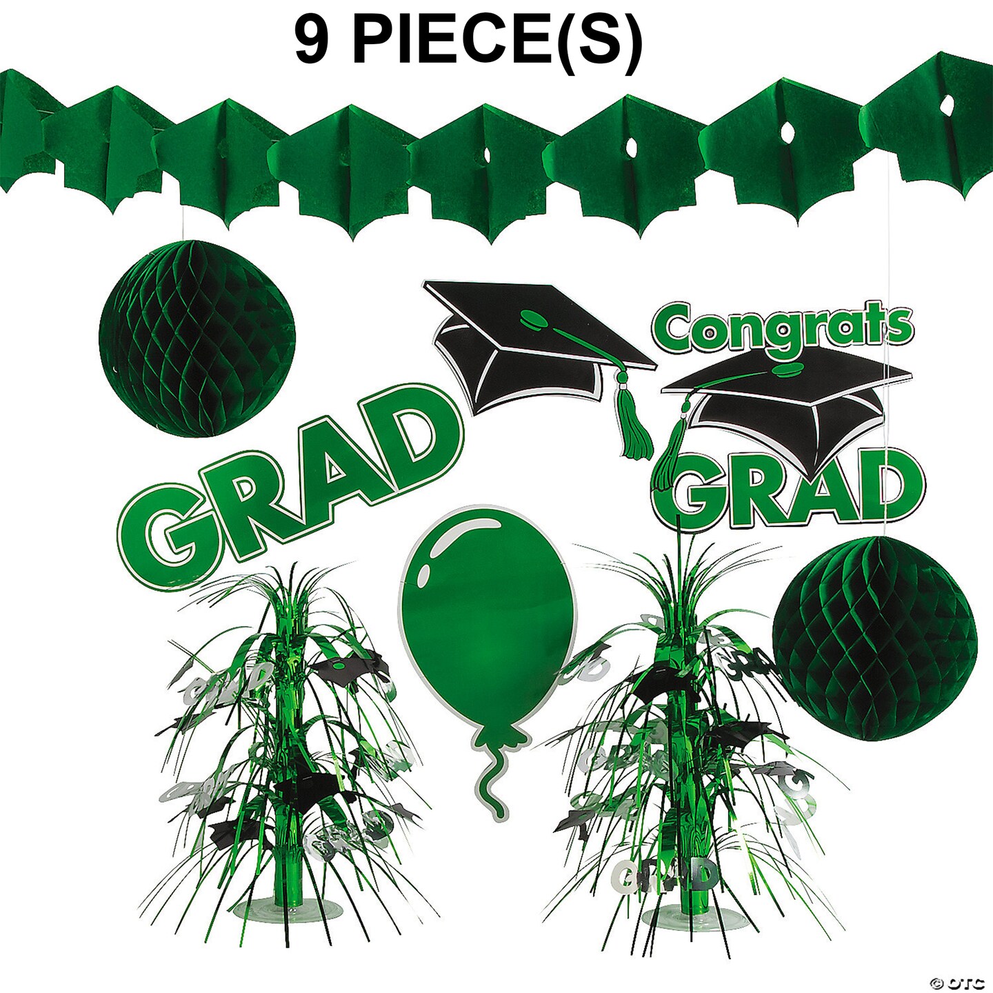 Graduation Party Decorating Kit - 9 Pc. | MINA®