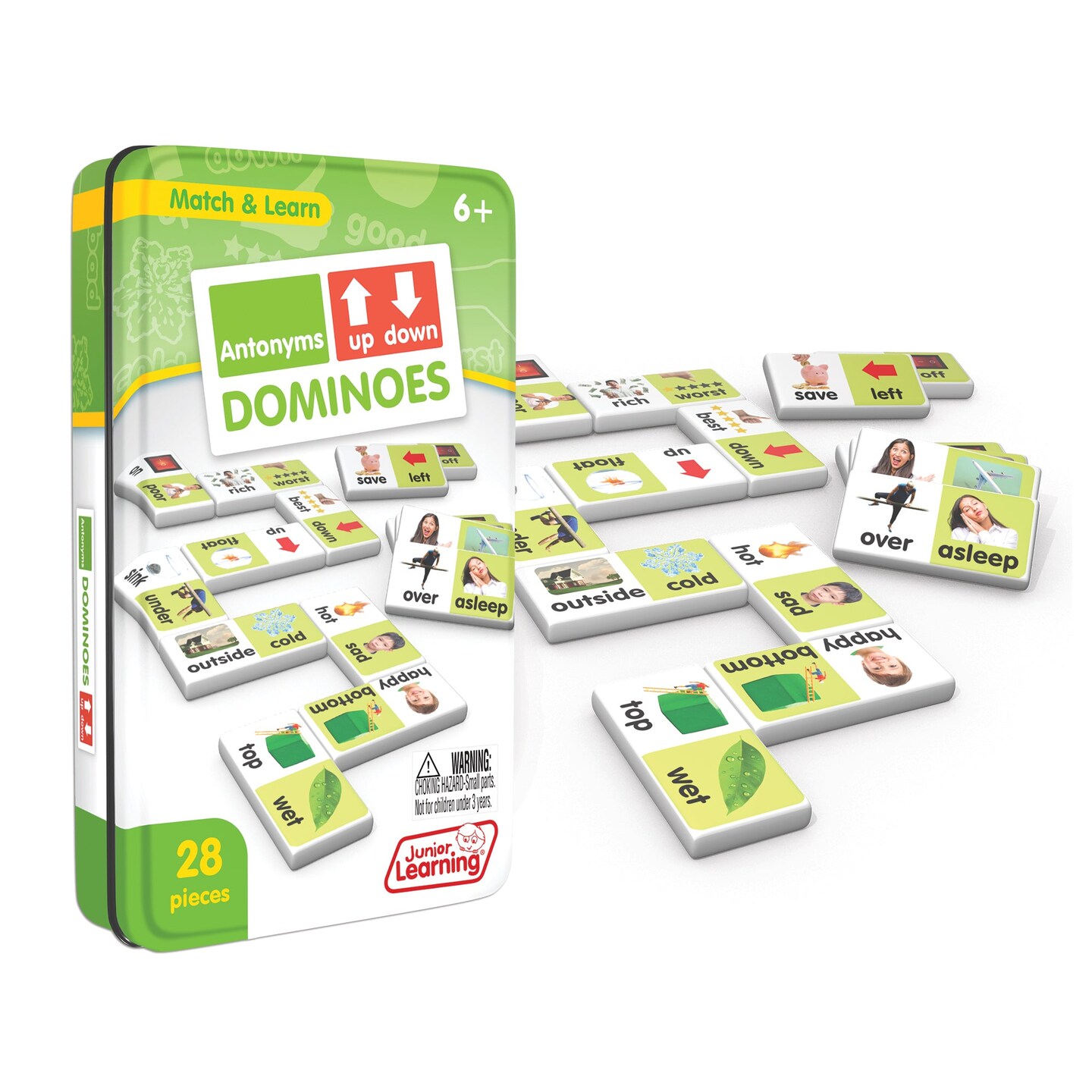 Antonyms Match &#x26; Learn Dominoes, Pack of 2