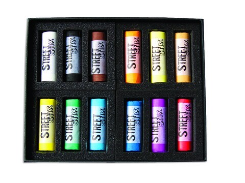 STREET STIX PASTEL 12PC SET