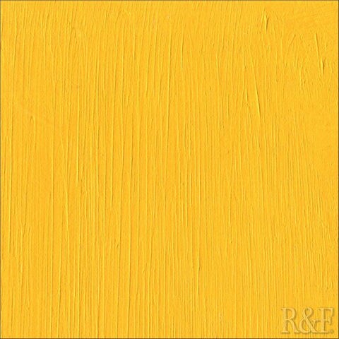 R AND F ENCAUSTIC PAINT 40ML NICKEL YELLOW