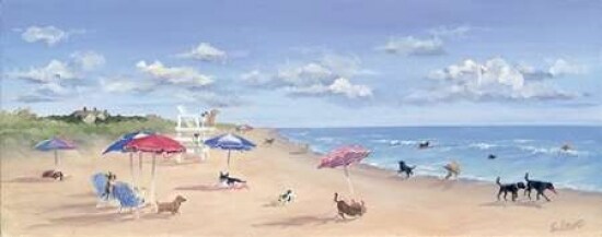 Beach Tails Poster Print by Carol Saxe - Item # VARPDX9739