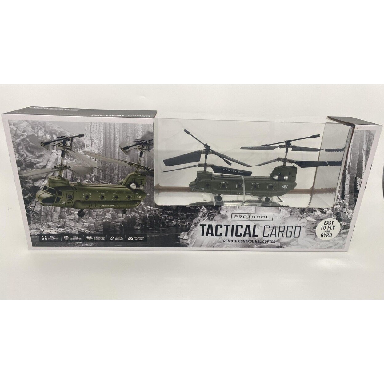 Protocol   TACTICAL CARGO Remote Controlled Helicopter - Green-