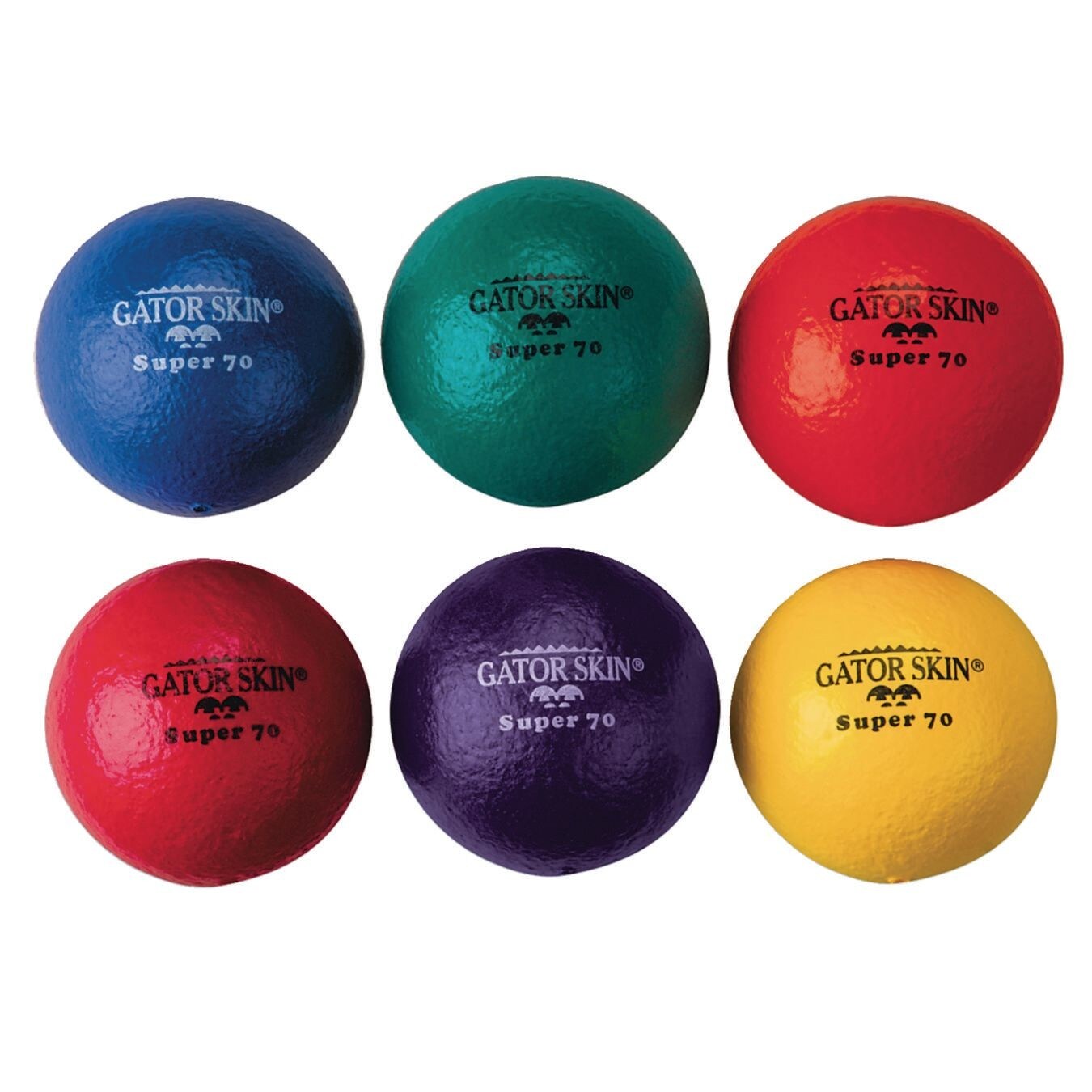 S&S Worldwide Gator Skin Super 90 Balls. 3.5" PU Coated Foam Balls. Soft No-Sting Balls are Great for Indoor Baseball/Softball, Floor Hockey, Dodgeball and PE Games. Set of 6.