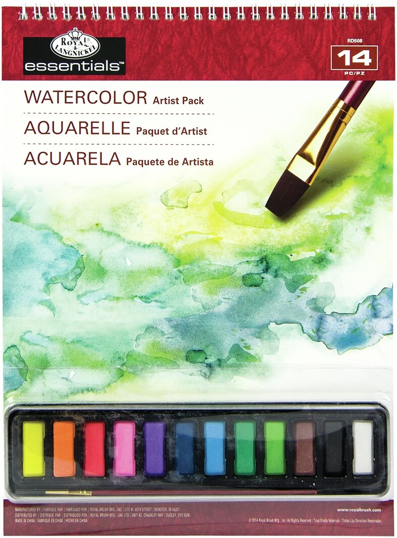 essentials(TM) Artist Pack-Watercolor | Michaels