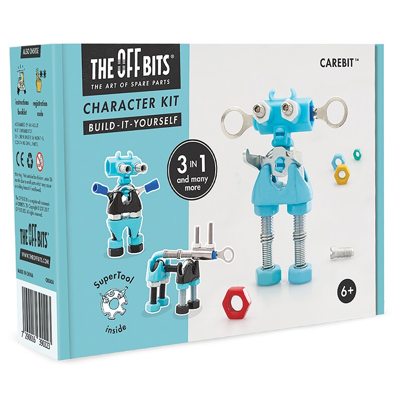CAREBIT&#x2122; Build-It-Yourself Character Kit