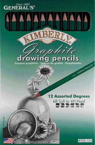 Kimberly Graphite Drawing Kit 12pc