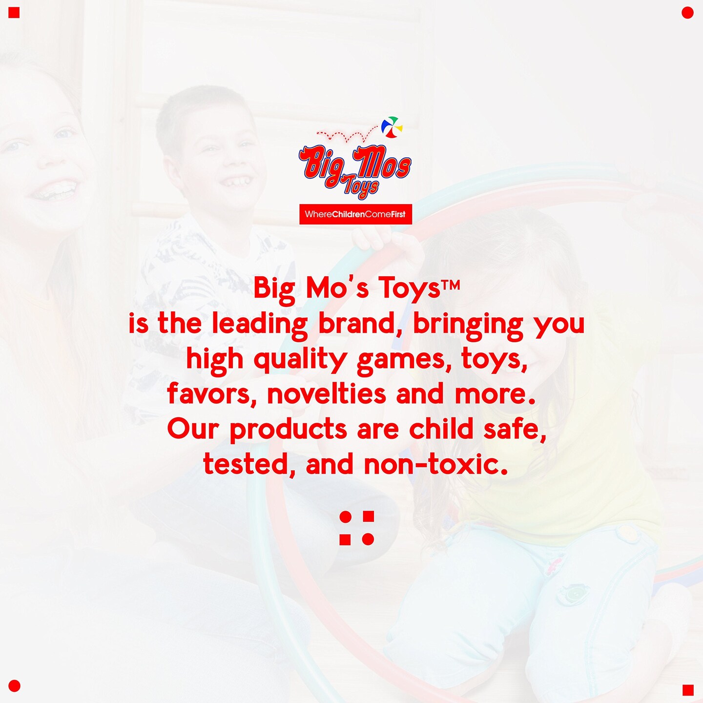 Big Mo's Toys Gift Bags - Holiday Paper Gift And Goody Bag With Christmas Glitter Designs - 6 Pack