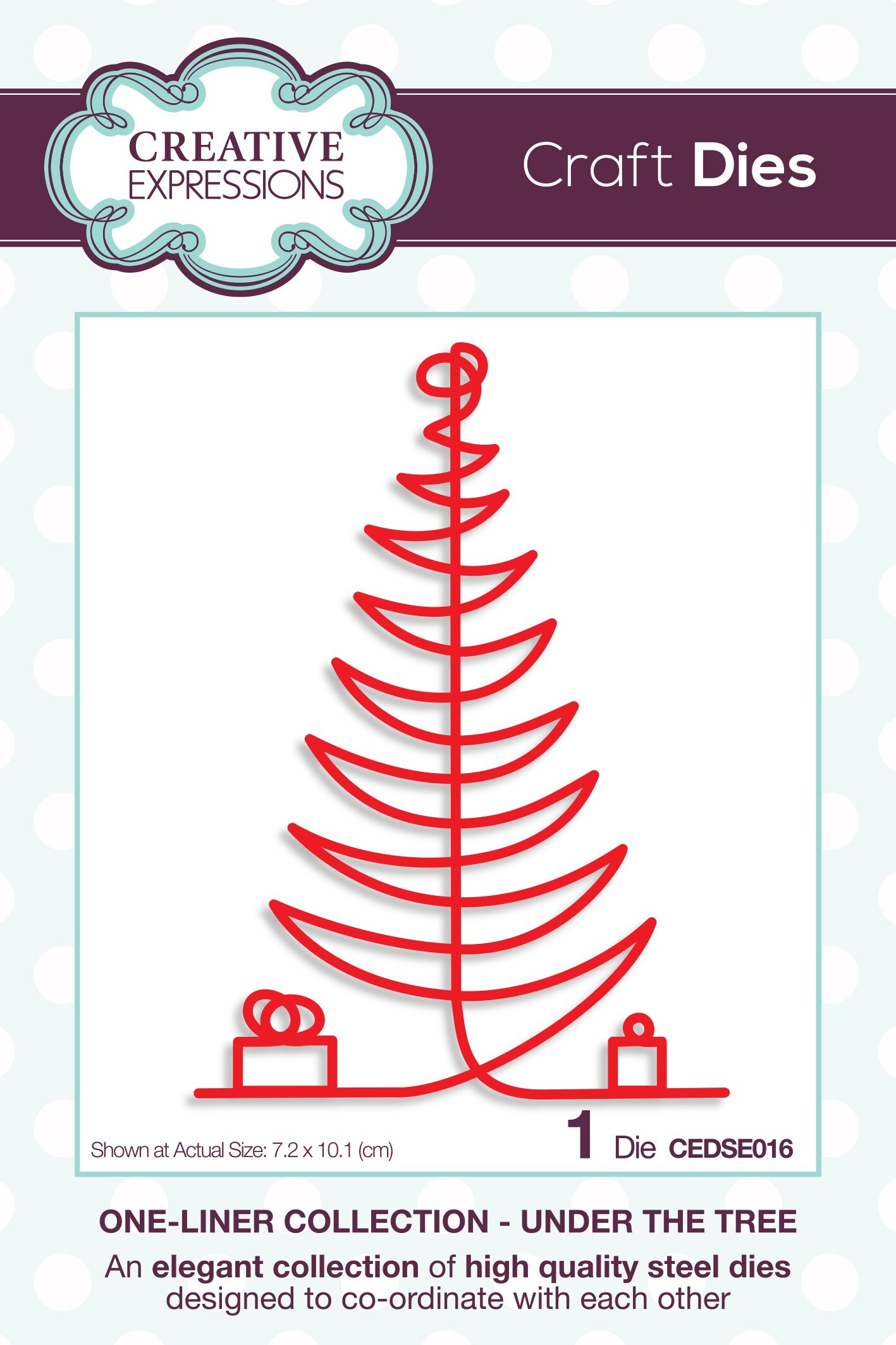 Creative Expressions Craft Dies -One-Liner Collection - Under The Tree