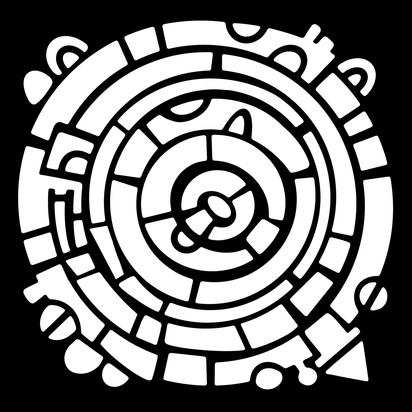 Woodware 6&#x22;X6&#x22; Stencil-Wheel