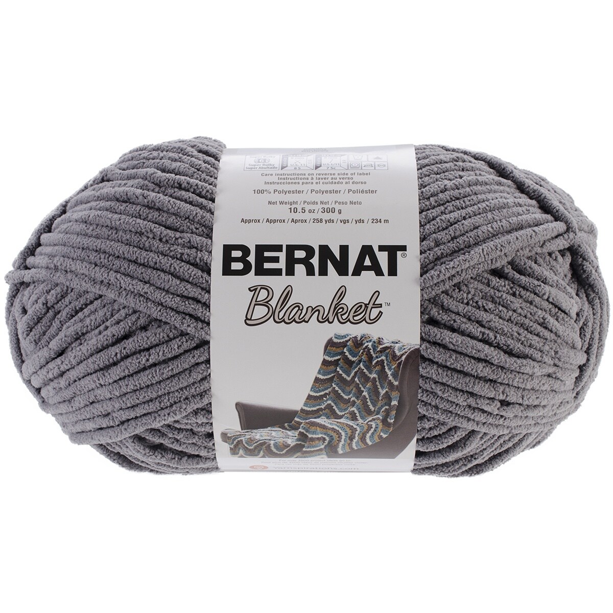 Bernat blanket big discount black