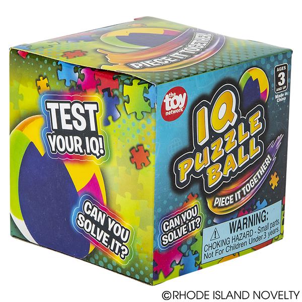 3&#x22; IQ PUZZLE BALL - 12 pieces