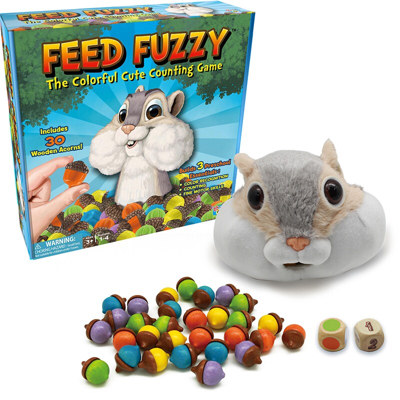 Feed Fuzzy Color And Counting Game For Kids For Ages 3+ Michaels