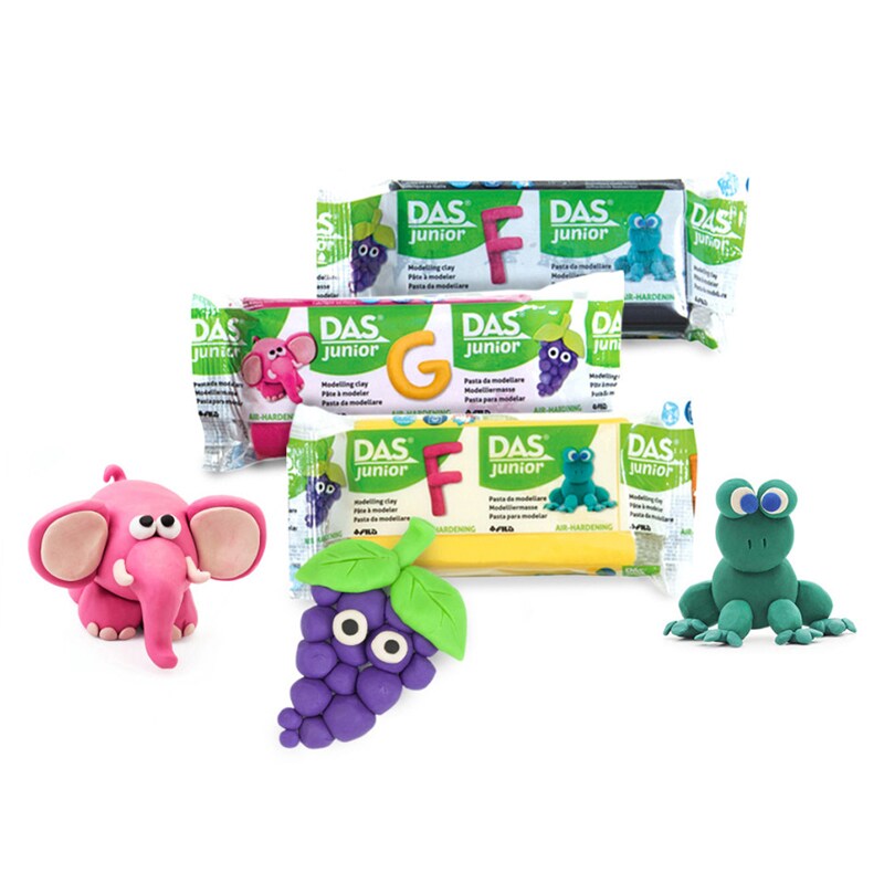 Clay Blocks, Assorted, 100 G, 10 Ct