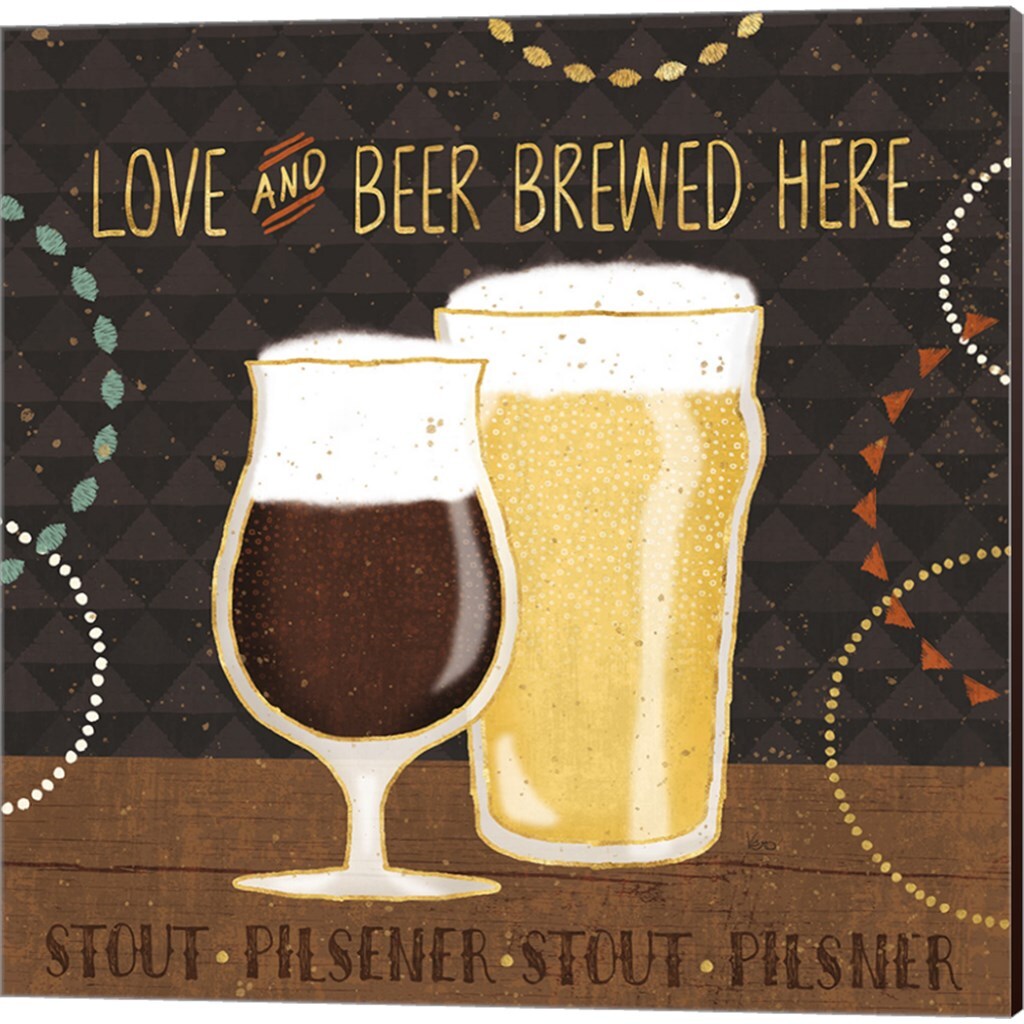 Suds by Veronique Charron 14" x 14" Canvas Wall Art (Set of 2)